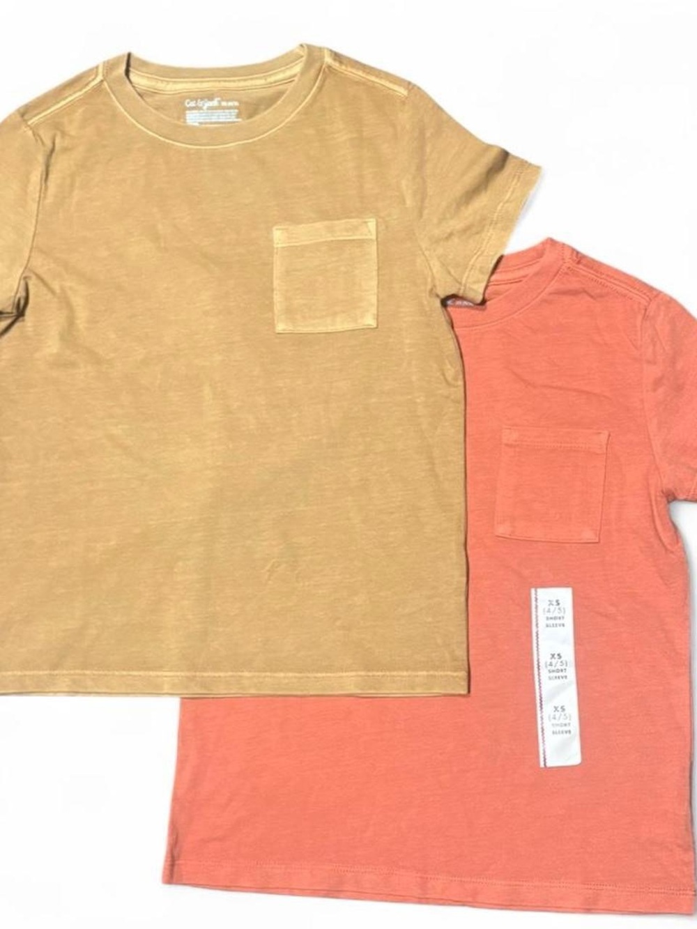 Toddler Boys Short Sleeve Pocket Tee TShirt Size XS 4/5 4T 5T Cat & Jack